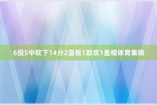 6投5中砍下14分2篮板1助攻1盖帽体育集锦